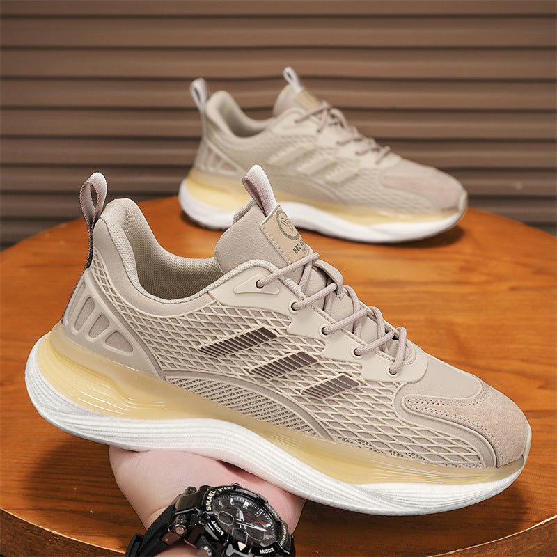 Men's Fashion Soft Bottom Lightweight Daddy Running Men's Shoes