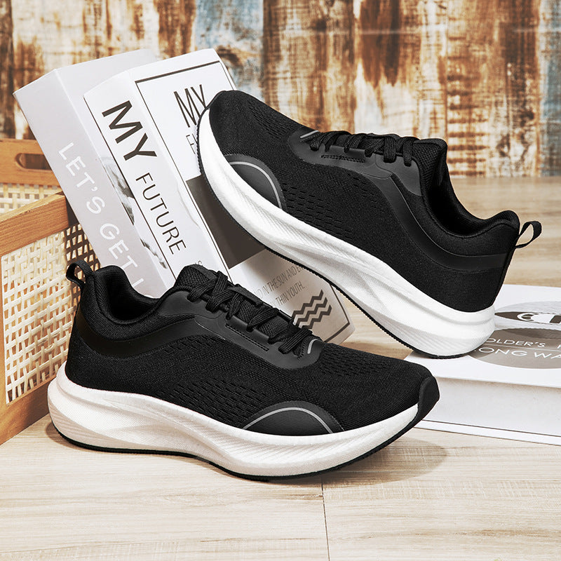 Men's Running Mesh Face Wide Toe Palm Feet Big Foot Bone Sneakers