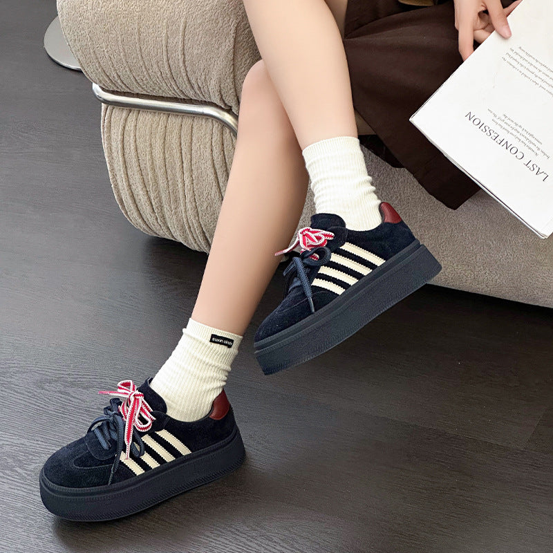 Women's Super Beautiful Flattering Training Genuine Platform Women's Sports Shoes