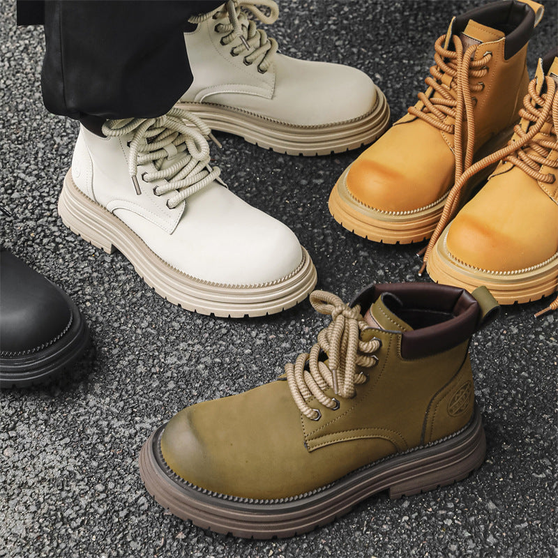 Men's Worker Autumn Tide Martin Vintage Desert British Style Boots