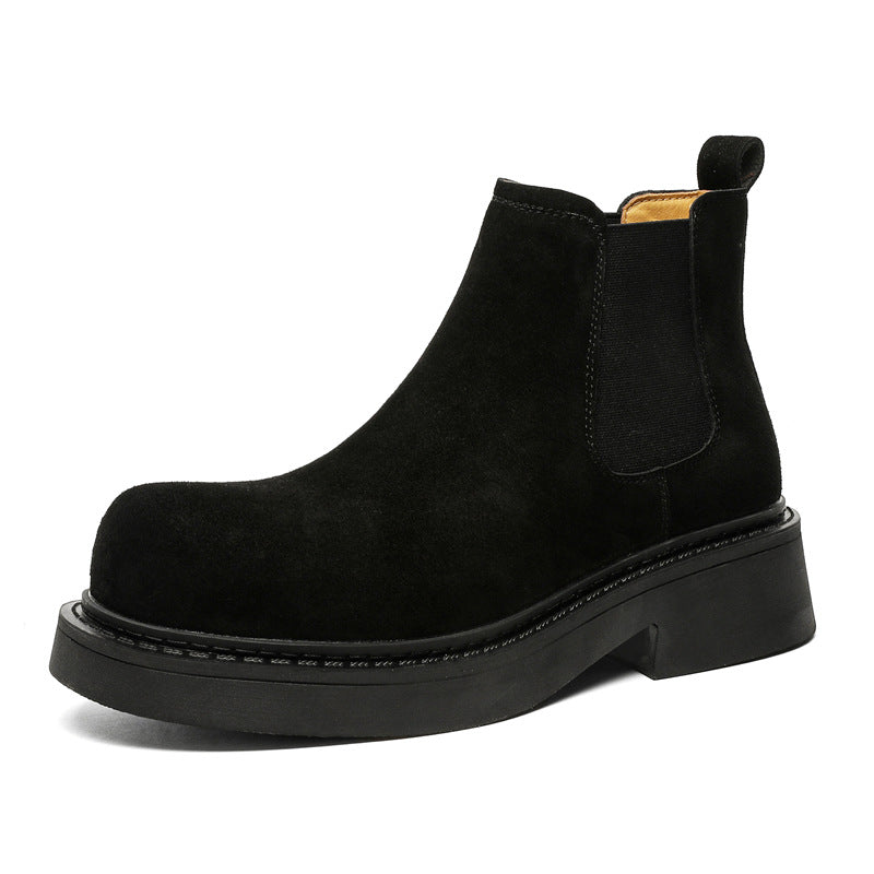 Men's Chelsea British Style Retro Big Toe Men's Martin Boots