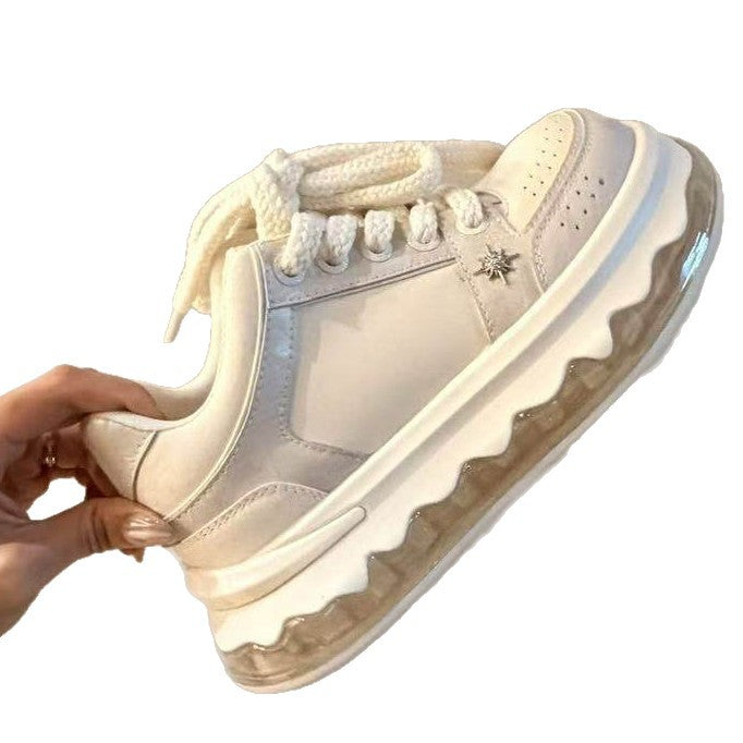 Spring Versatile Platform Increased Light Luxury Air Women's Sports Shoes