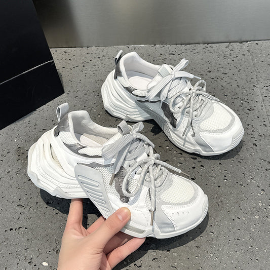Women's Dad Spring Thick Bottom Lightweight Running Women's Sports Shoes