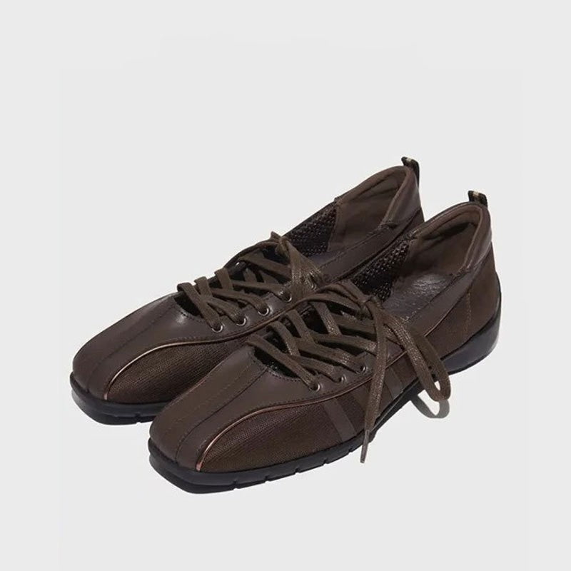 Women's Ballet Summer Sier Single-layer Thick Bottom Mary Sports Casual Shoes