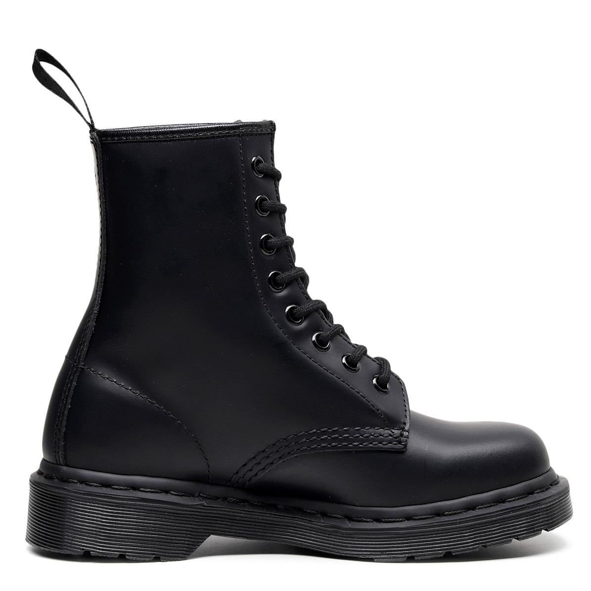 Women's & Men's Black Line Short Round Toe Fashion Haulage Boots