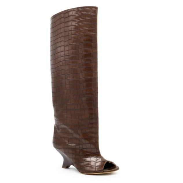 Women's Design Peep Toe Shaped Wedge Fashion Sandals