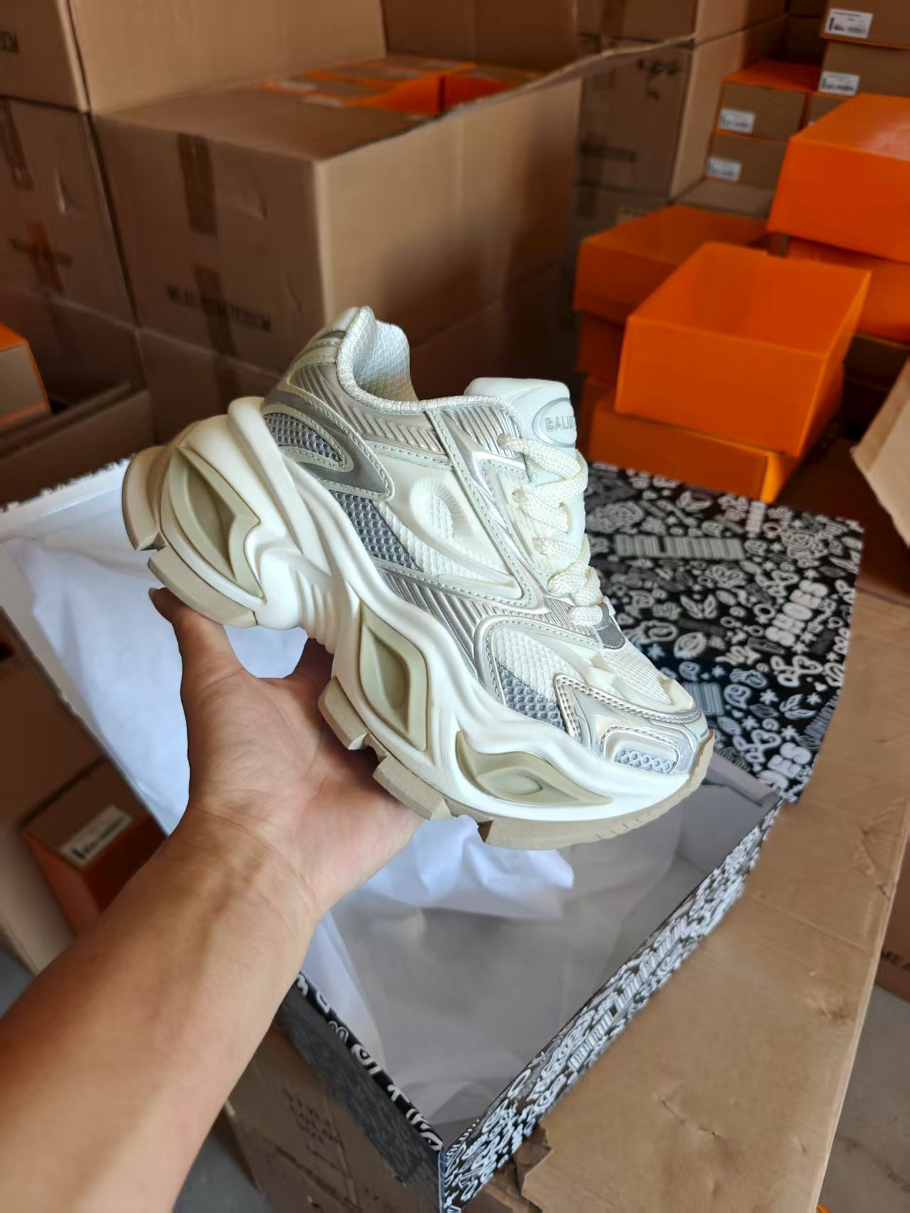 Men's Eye Dad Super Pop Summer Breathable Platform Height Increasing Insole Men's Sports Shoes