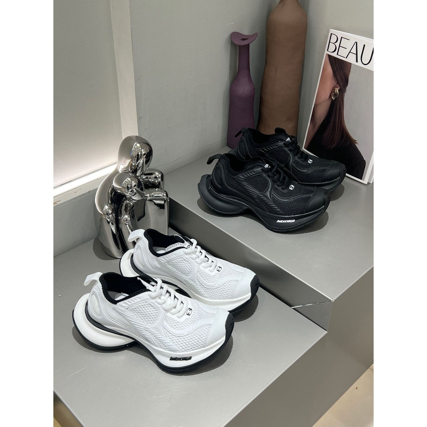 Women's Fried Street Style Dad Spring Genuine Sports Casual Shoes