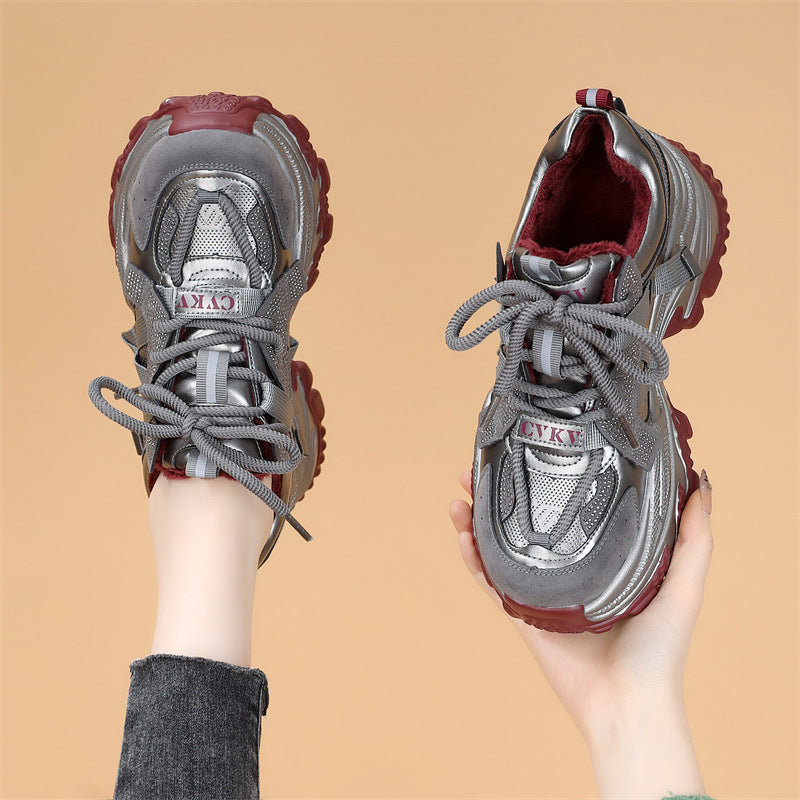Women's Running Shock Absorption Lightweight Platform Make Your Feet Look Women's Sports Shoes