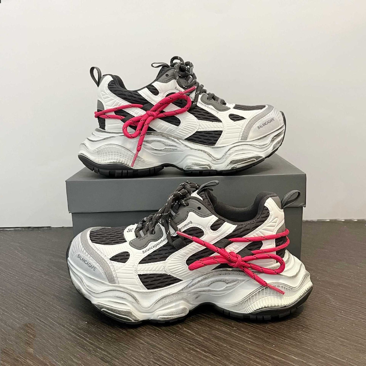 Women's Spring Clunky High Platform Daily Street Women's Shoes