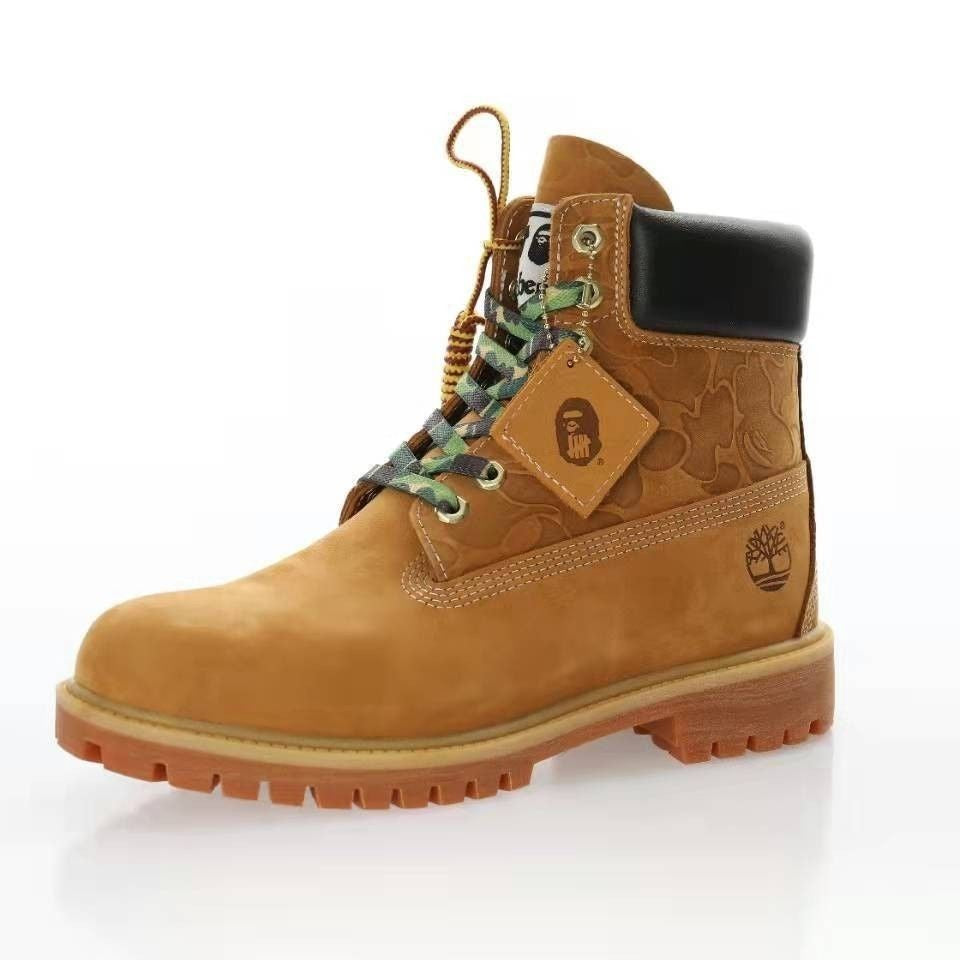 Elegant Men's Worker Waterproof Outdoor Couple Men's Martin Boots