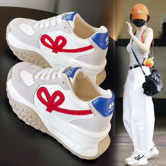Women's For Spring Height Increasing Super Hot Thick Bottom Sports Women's Casual Shoes