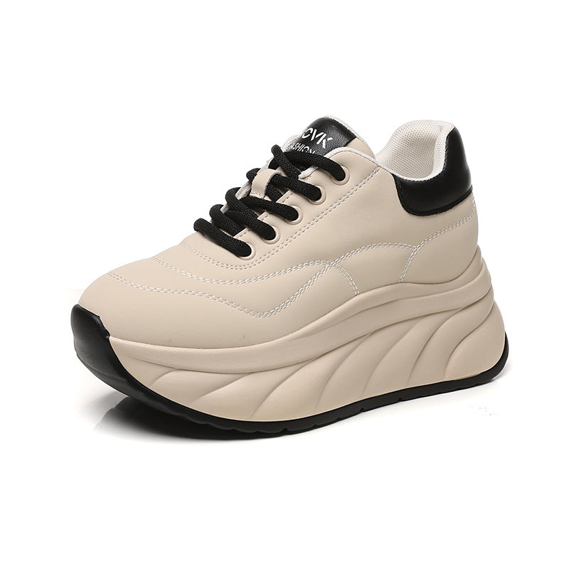 Women's Heighten Soft Bottom Sports Flat Bread Design Women's Casual Shoes