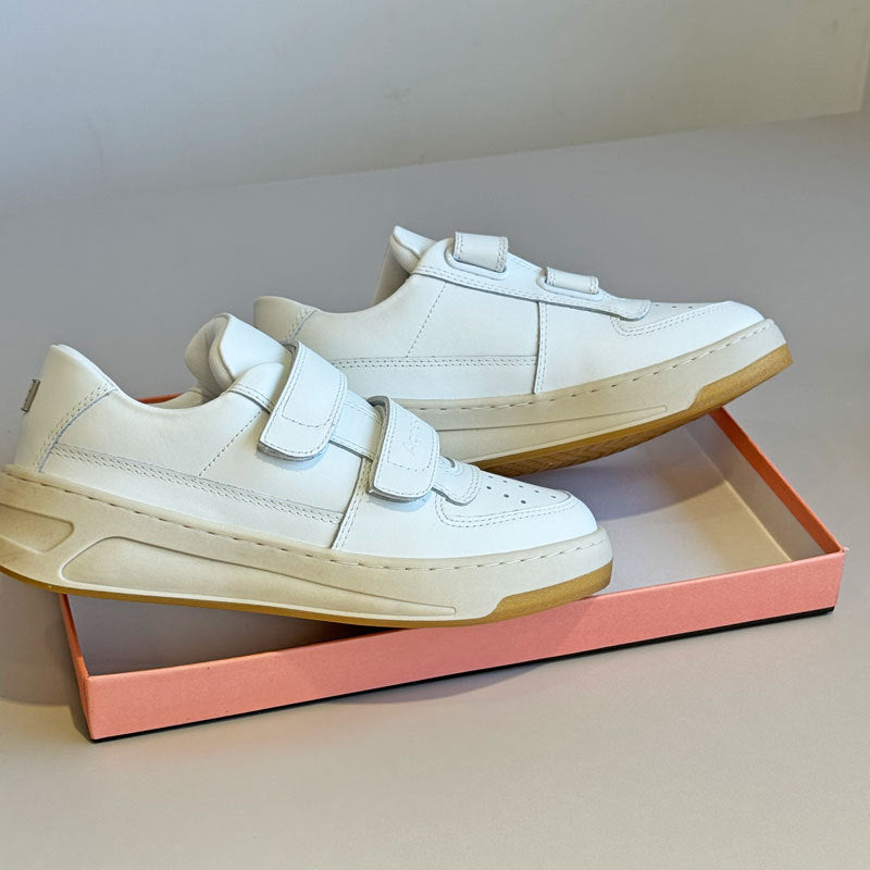 Women's Face White For Genuine Skate Cowhide Sports Casual Shoes