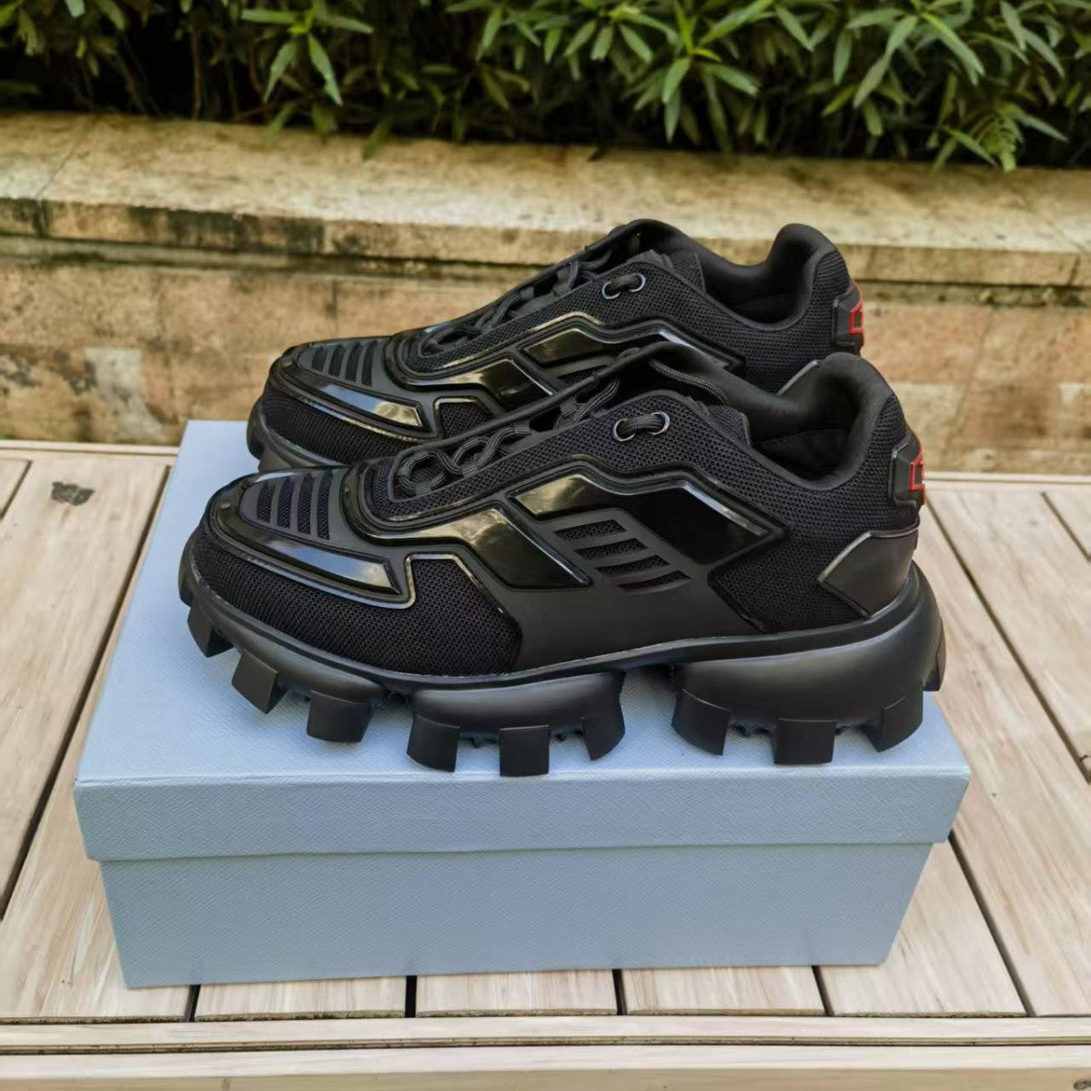 Color Matching Couple Platform File Dad Men's Sports Shoes