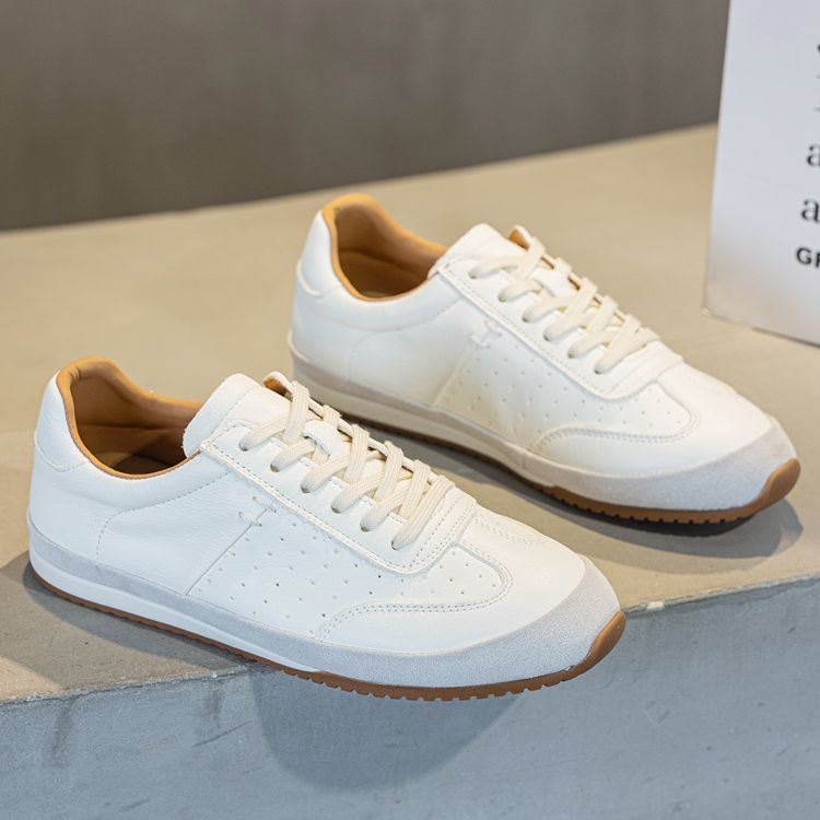 Women's Thin Bottom Board Distressed Style Lightweight Women's Casual Shoes