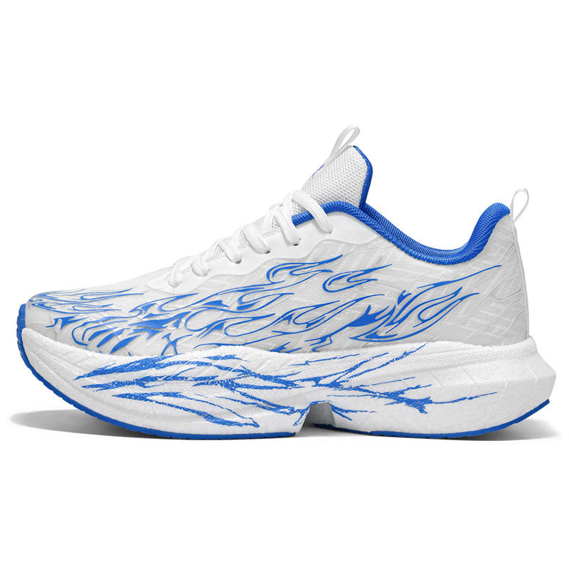 Men's Cushioning Rebound Professional Running Spring Breathable Mesh Lightweight Men's Sports Shoes