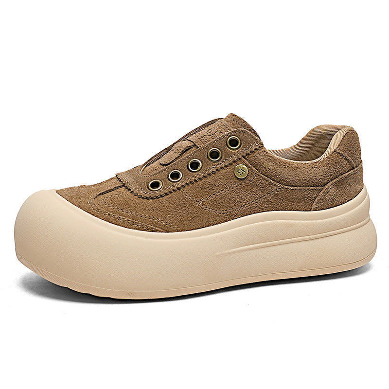 Women's Bottom Elevator Wild Autumn Lightweight Soft Not Tired Feet Women's Sports Shoes