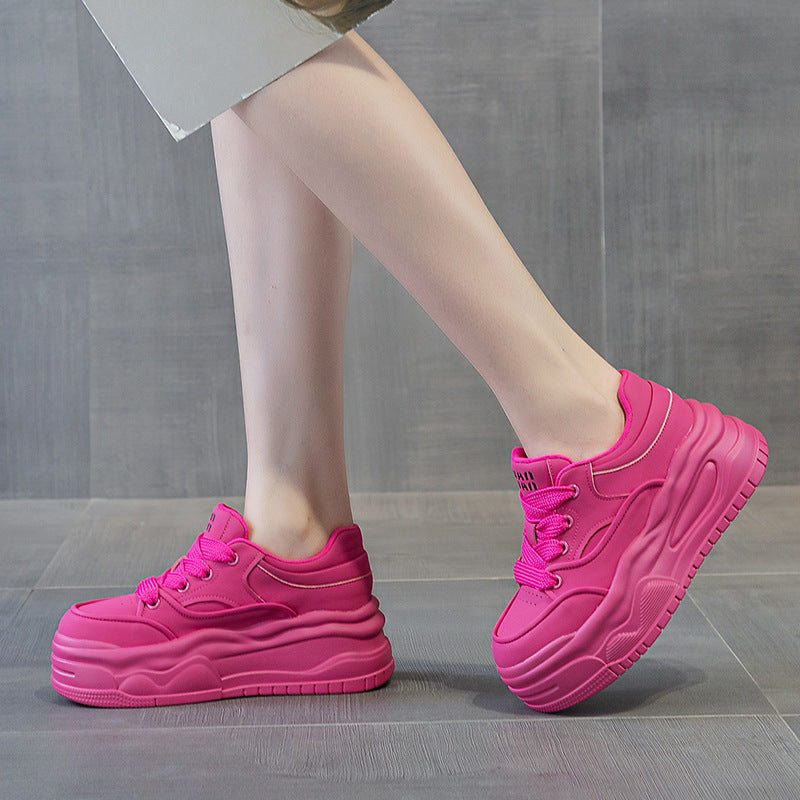 Women's Easy Wear Platform Fashion Sports Leisure Board Women's Casual Shoes