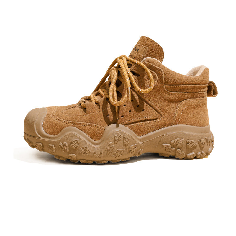 Women's Mountaineering Short British Style Martin Women's Leather Boots