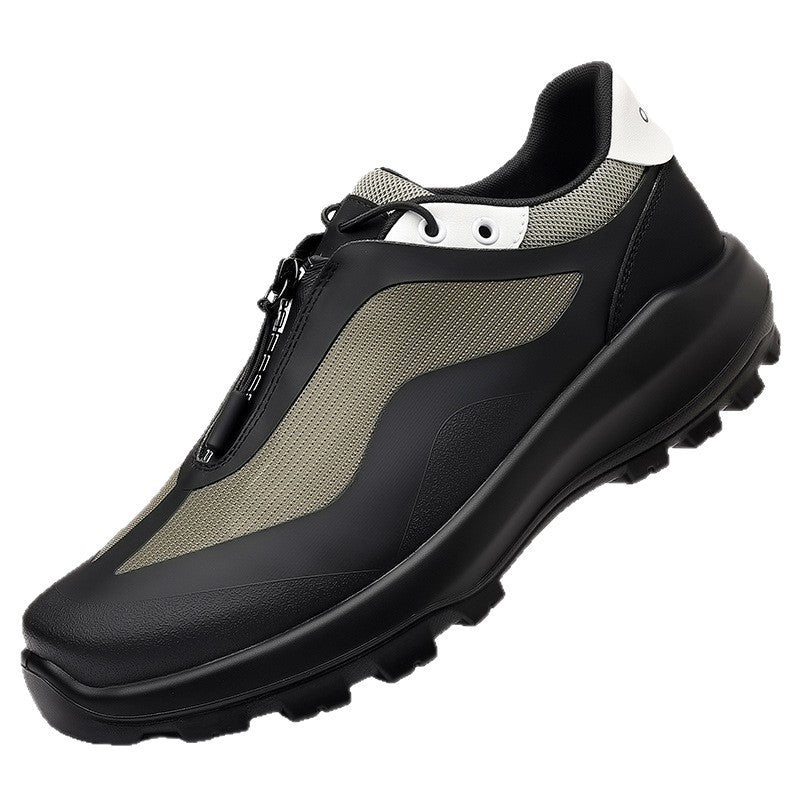 Men's Luxury High Quality Ice Silk Cloth Breathable Outdoor Mountaineering Men's Sports Shoes