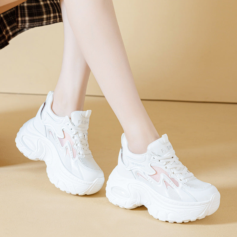 Dad Small Wedge Height Increasing Insole Women's Sports Shoes