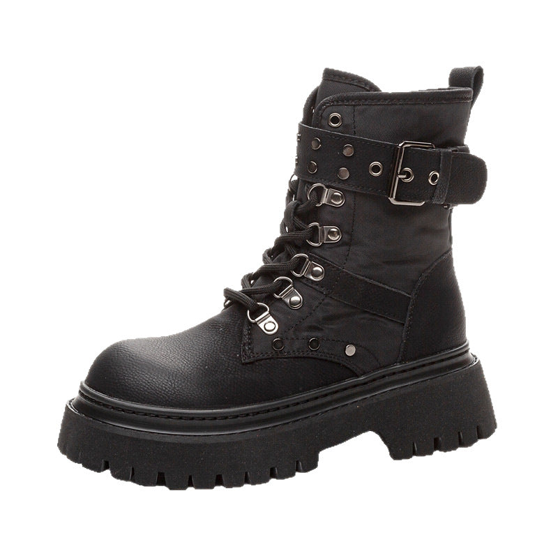 Women's Martin For Spring Retro British Style Women's Leather Boots