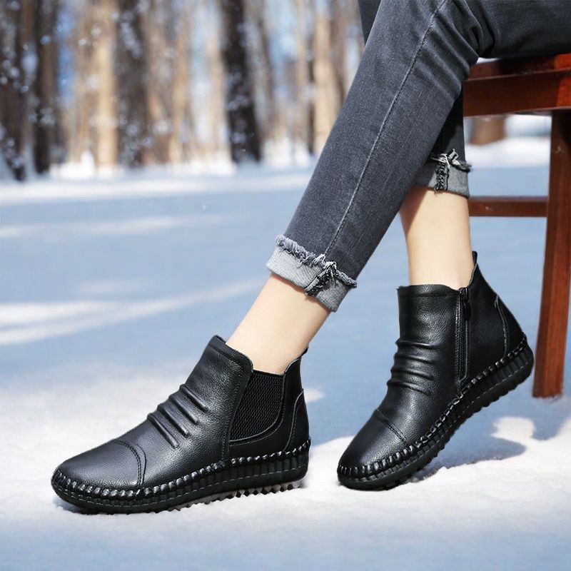 Women's Genuine Flat Joker Soft Bottom Comfortable Boots