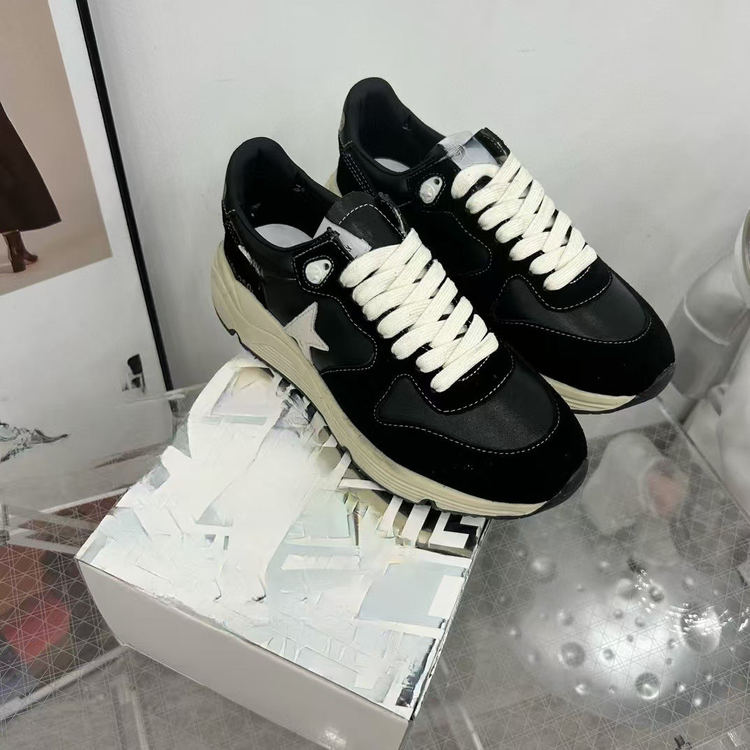 Women's Little Dirty Dad Thick Bottom Breathable Fashion Trend Leisure Men's Sports Shoes