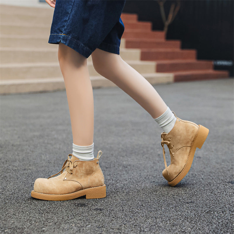 Men's Worker Retro Trendy Versatile Outdoor Men's Martin Boots