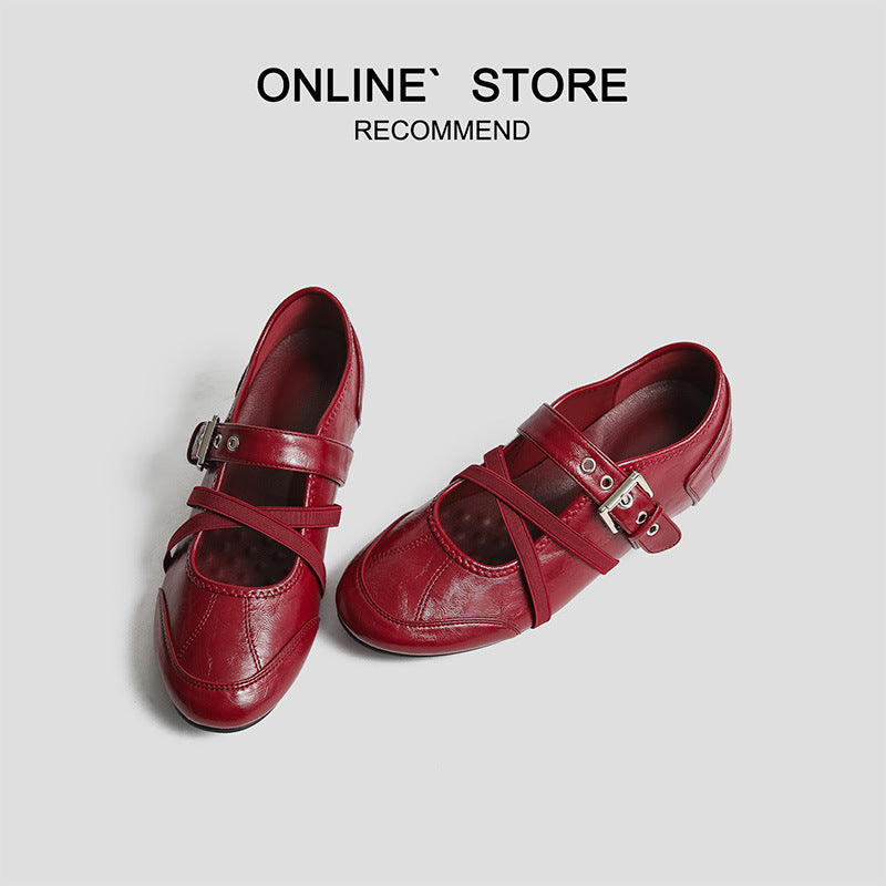 Version Height Increasing Insole Ballet Shallow Women's Casual Shoes
