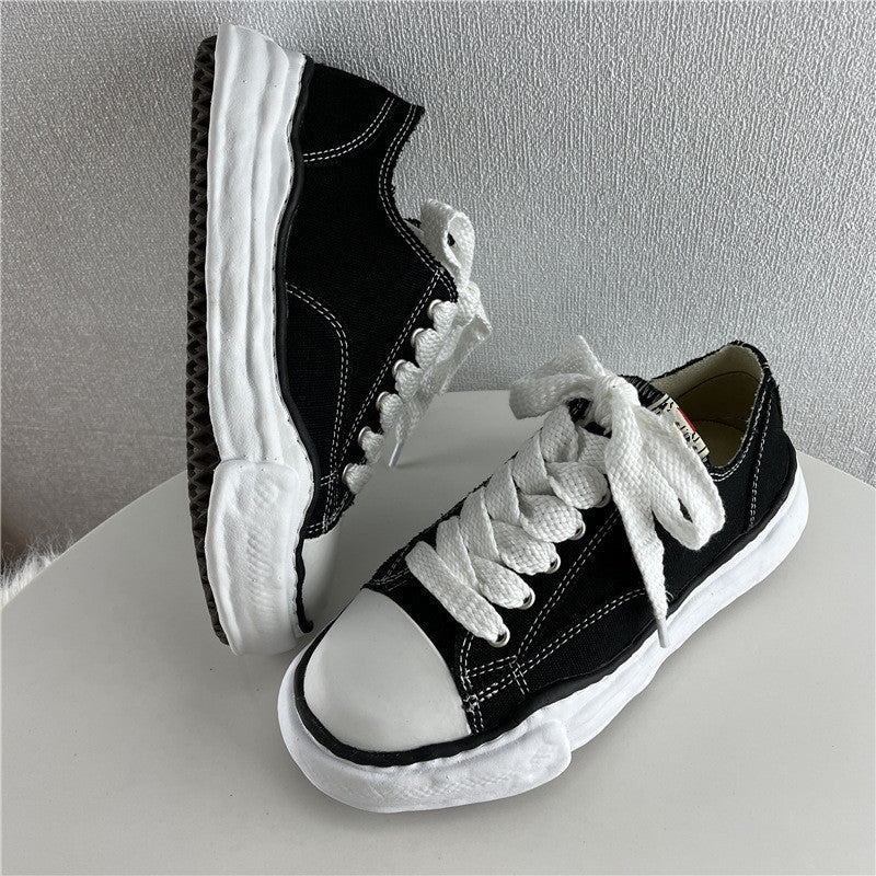 Women's & Men's High Version Dissoed Thick-soled Couple High-rise Preppy Sports Casual Shoes
