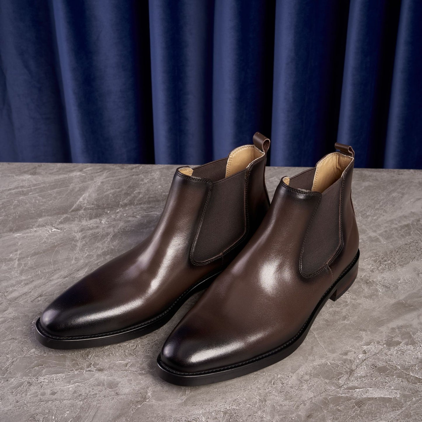 Men's Chelsea Genuine European Business Ankle Martin Boots