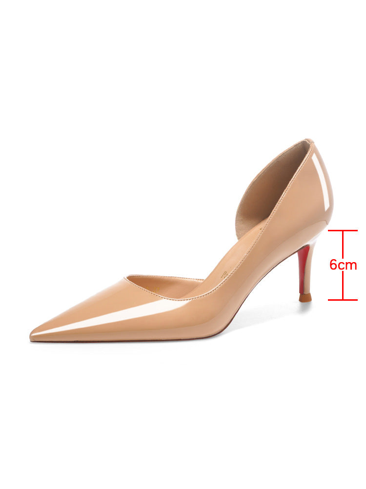 Pointed Low-cut Stiletto High Sexy Adult Lady Like Women's Fashion Shoes