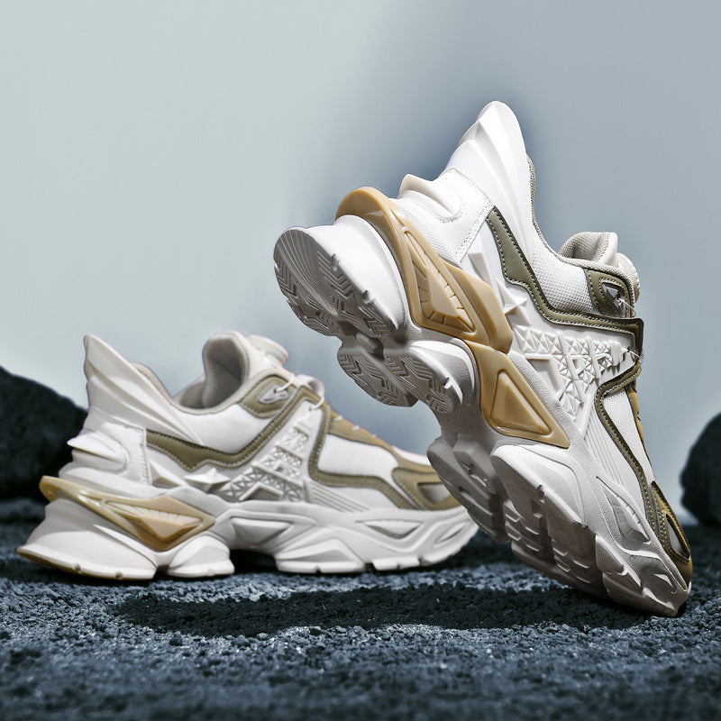 Male Youth Less Dad Second Generation Couple Rotating Button Men's Sports Shoes