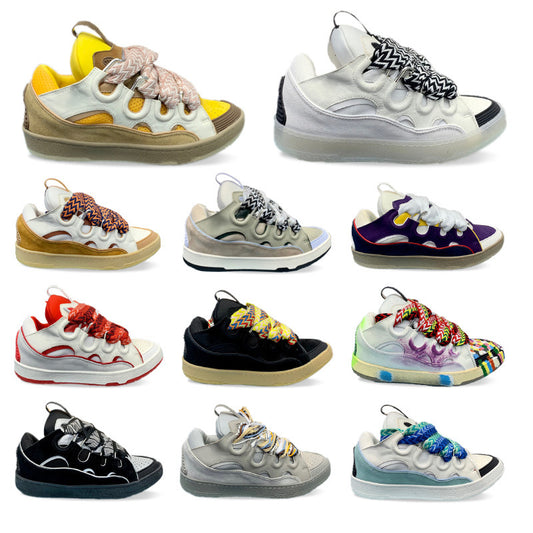 Trendy Bread Platform Lace Up Daddy German Women's Casual Shoes