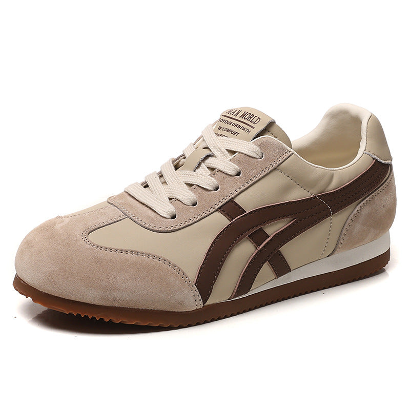 Women's White Flat German Training Summer Soft Bottom Wild Pumps Casual Shoes
