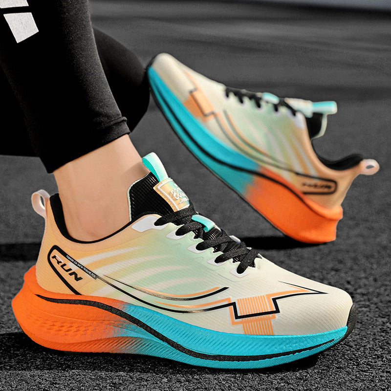 Men's Waterproof Friction Sound Green Less Popcorn Soft Bottom Men's Shoes