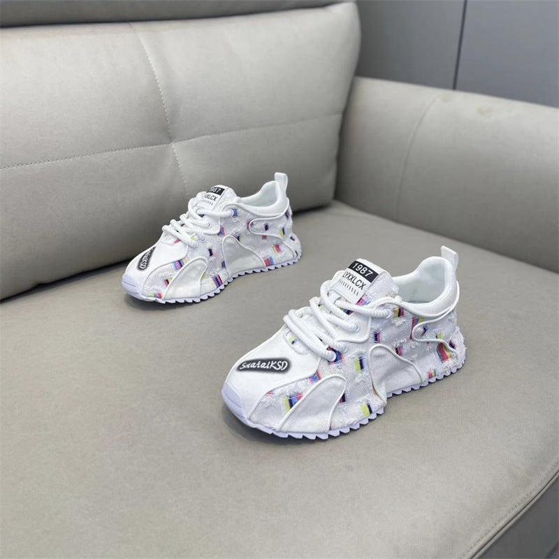 Men's Summer Platform Fashion Clunky Stylish Comfortable Men's Sports Shoes