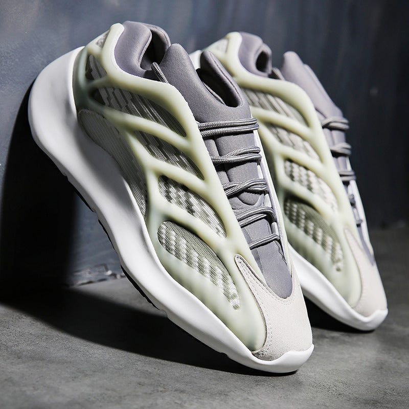 Men's Coconut Retro Daddy Breathable Shock Absorption Trendy Men's Sports Shoes