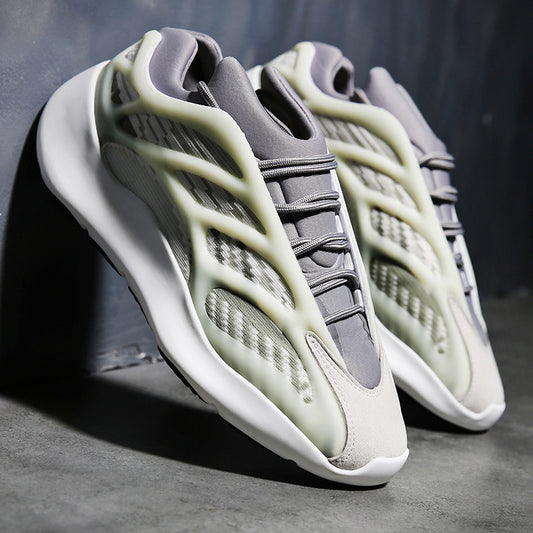 Men's Coconut Retro Daddy Breathable Shock Absorption Trendy Men's Sports Shoes
