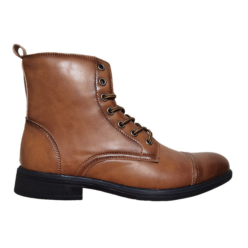 Men's Martin Fashion Large Size Retro British Boots
