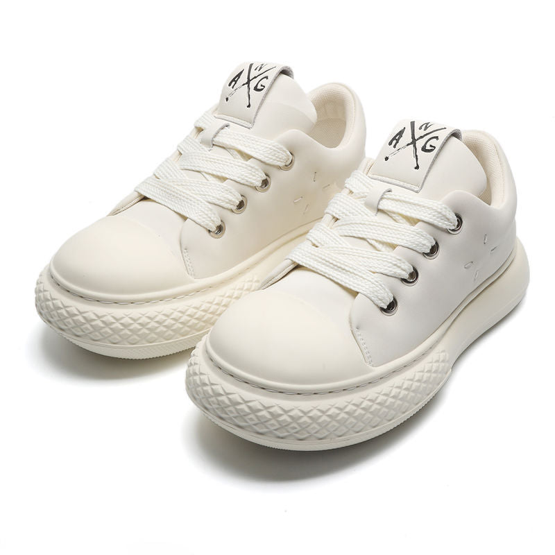 Women's & Men's Niche American Retro Distressed Black Big Toe Mickey Men's Sports Shoes