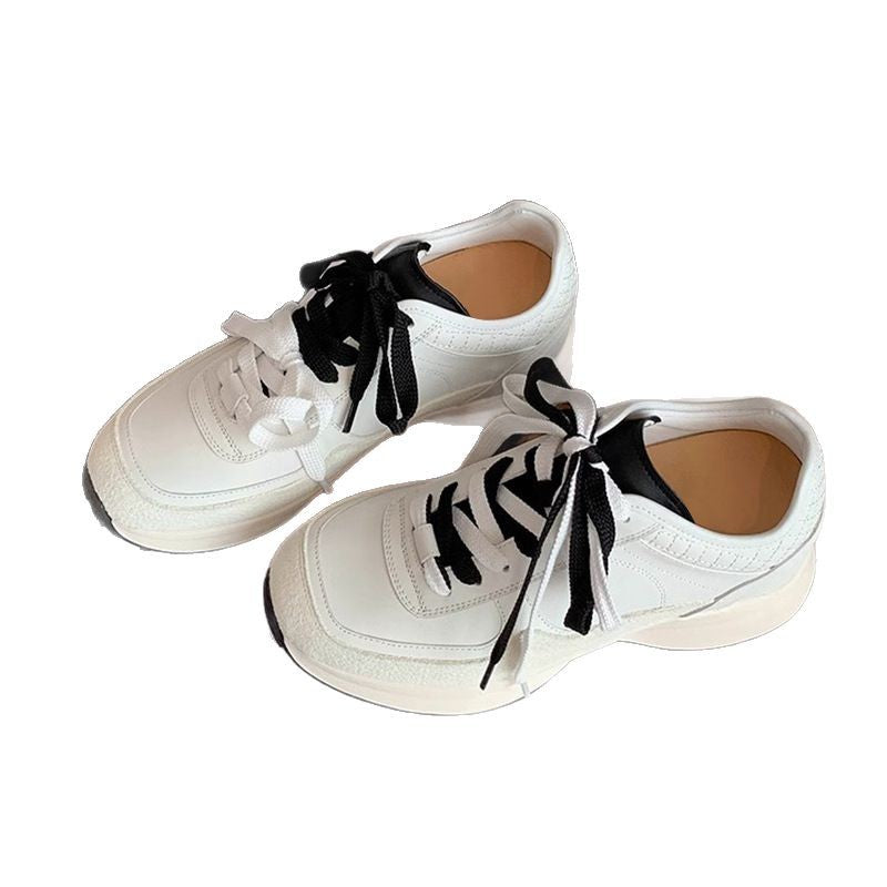 Women's Increasing Insole Diamond Thick Bottom Small Sports Casual Shoes
