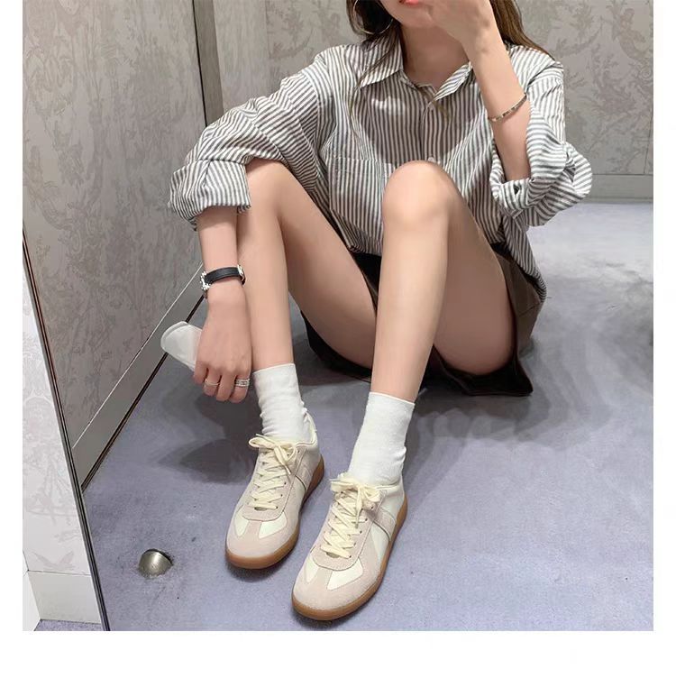 Spring Retro German Training Comfort Flat Women's Casual Shoes