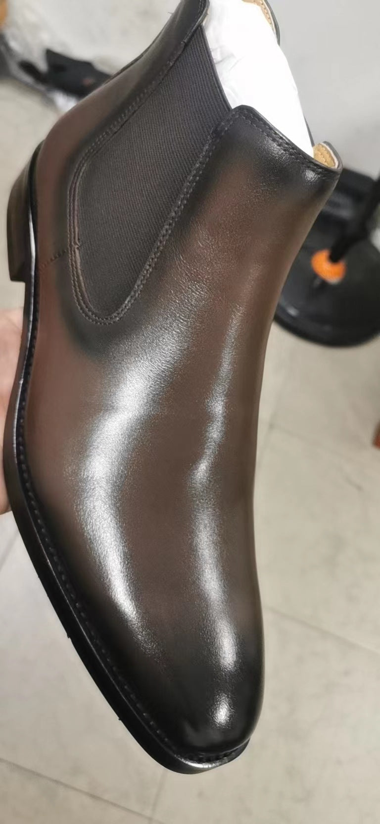 Men's Chelsea Genuine European Business Ankle Martin Boots