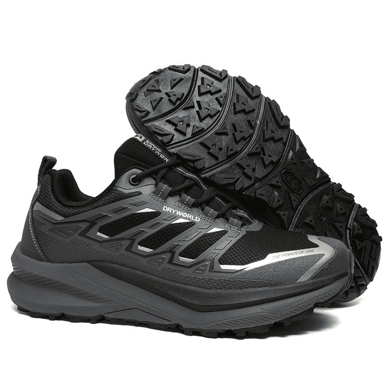 Men's Green Outdoor Hiking Large Size Running Live Men's Sports Shoes