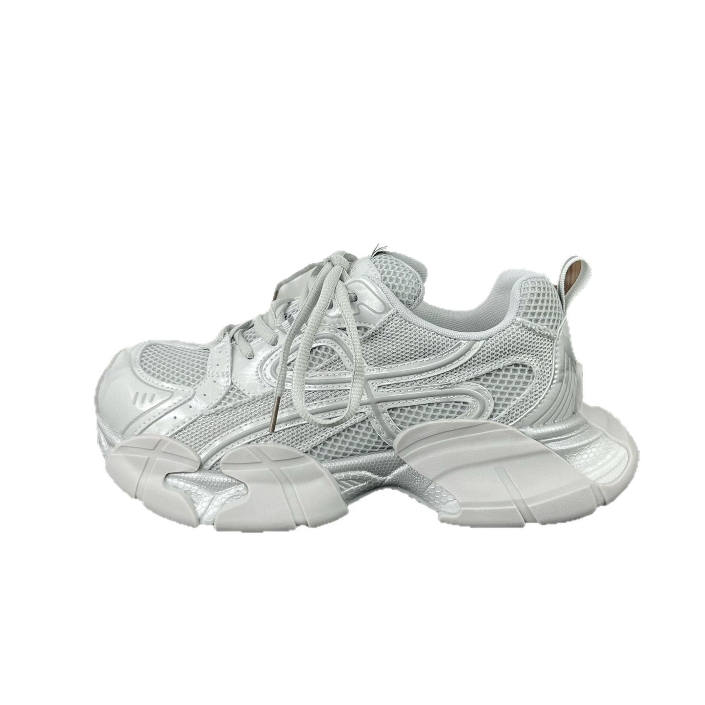 Women's Platform Dad Spring Mesh Breathable Pants Light Sneakers