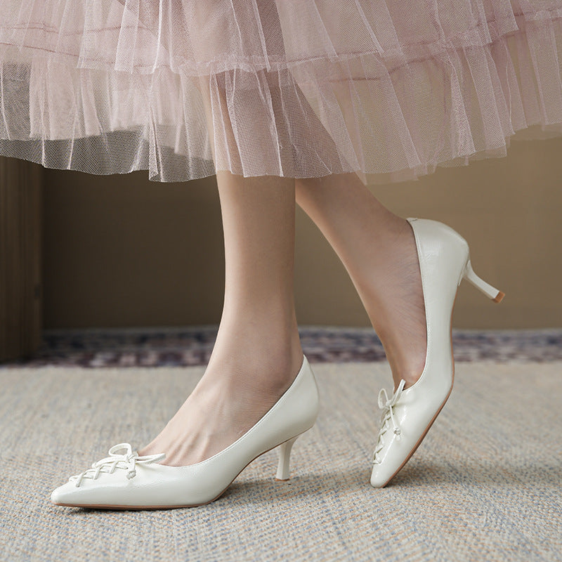 Women's French Style Temperament High Stiletto Not Women's Fashion Shoes