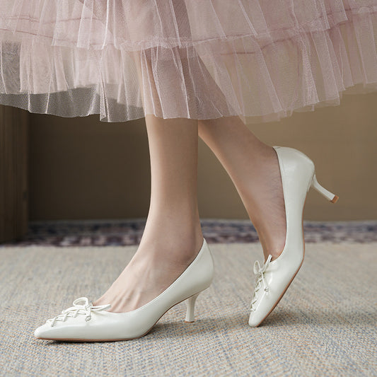 Women's French Style Temperament High Stiletto Not Women's Fashion Shoes